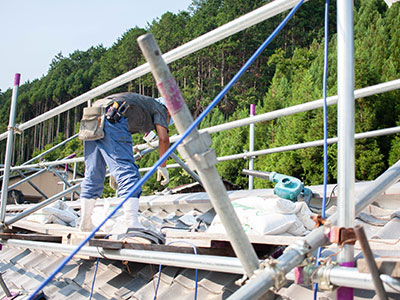 屋根葺き替え工事