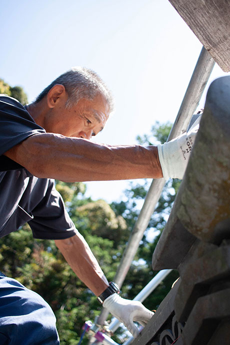 いすみ市の屋根修理業者、飛鳥瓦工房 代表 戸田政俊